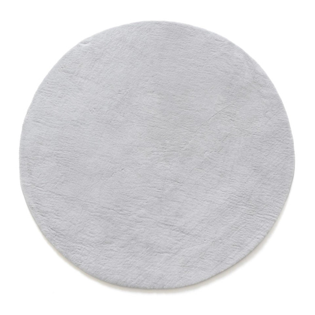 Koberec MILLA sivý, kruh