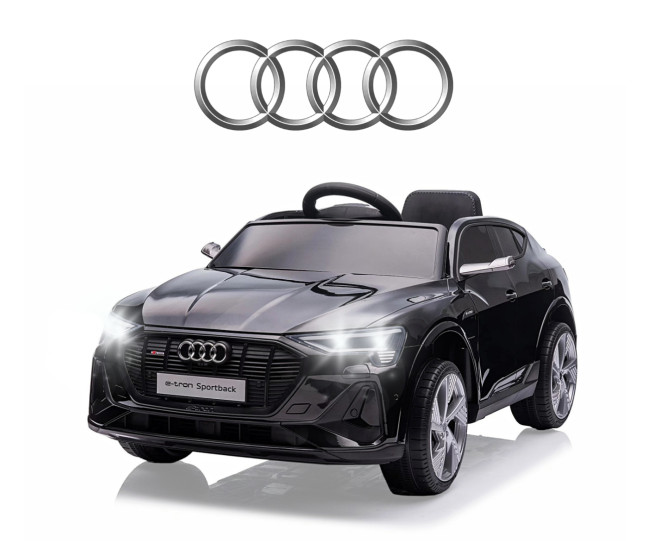 Elektrické autíčko Audi E-Tron Sportback čierne
