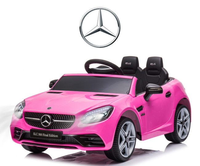 Elektrické autíčko Mercedes-Benz SLC ružové
