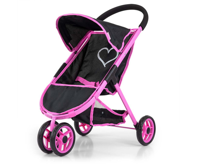 Kočík pre bábiky Susie Prestige čierny