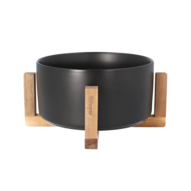 Miska FINCAN na šalát, čierna 853178