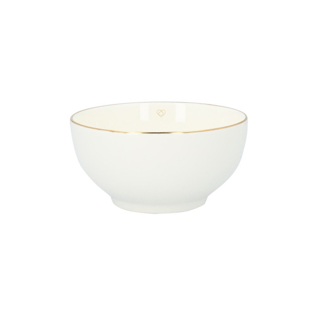 Miska AURO so zlatým okrajom 992029