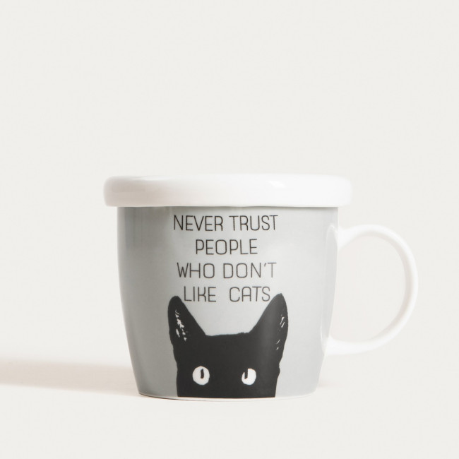 Hrnček KIKI s vrchnákom 753633 300 ml