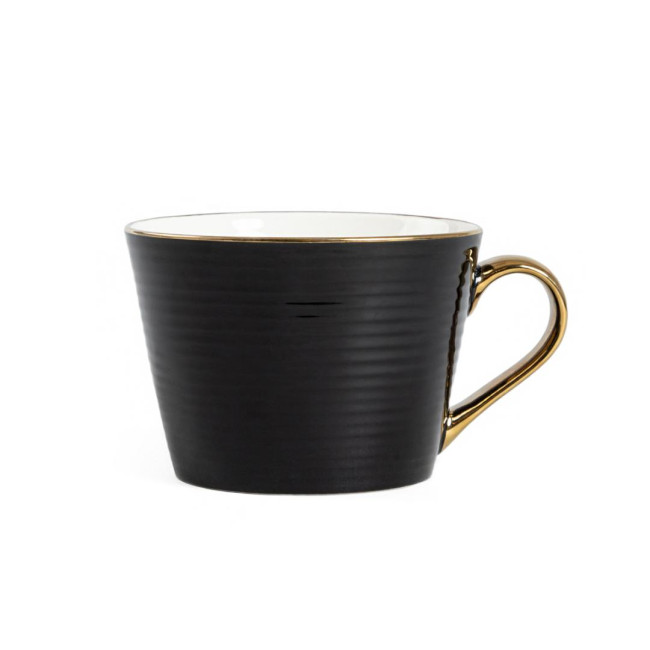 Šálka RENNE čierna 742774 450 ml