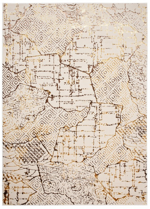 Koberec GOLDEN SHRNIK MZ28E HBJ krémový