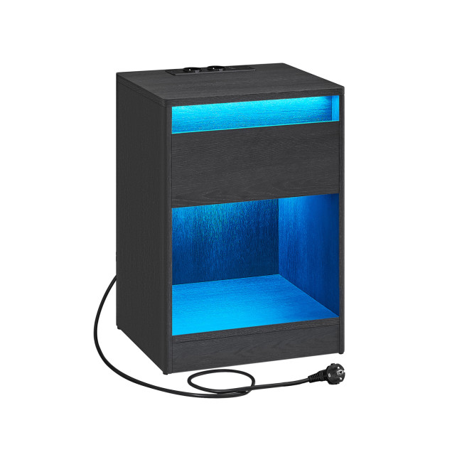 Nočný stolík s LED osvetlením LET618T22