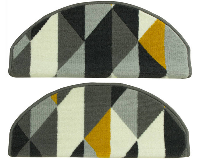 Nášľap na schody Luna 503652/89915 žlté trojuholníky