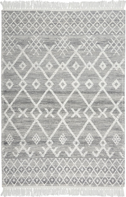 Koberec NICOLE CURTIS ETHNO sivý / slonová kosť