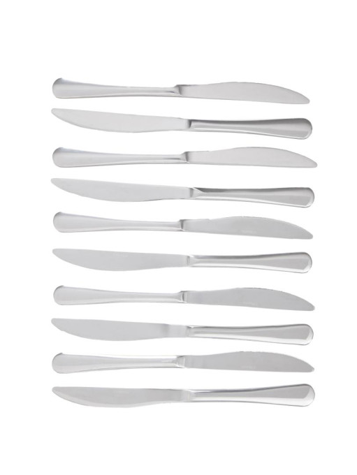 Súprava nožov VIENNA strieborná 746475 (10 ks)
