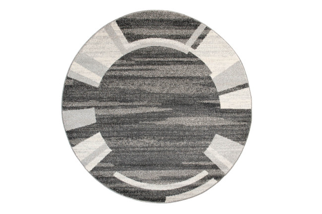 Koberec SARI 3443A B1X čierny kruh
