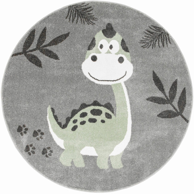 Detský koberec Lima C880B sivý / zelený