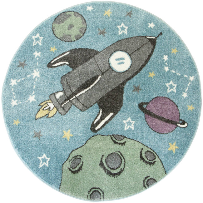 Detský koberec Lima E183A modrý / zelený