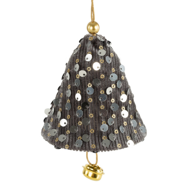 Vianočná ozdoba 318C strieborná (12 ks)