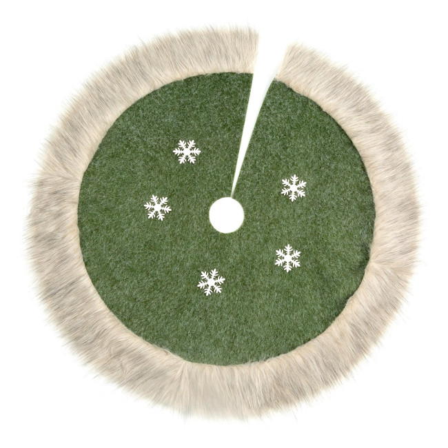 Podložka pod Vianočný stromček 417A zelená