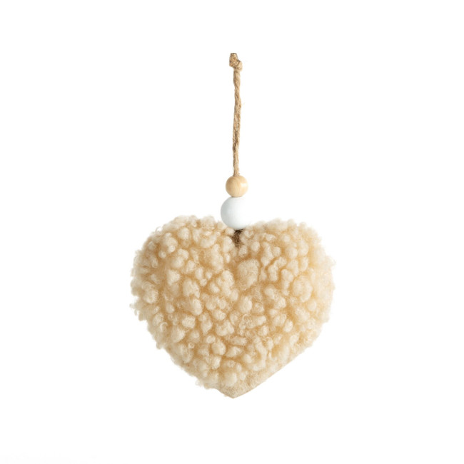 Vianočná ozdoba 427B béžová (12 ks)