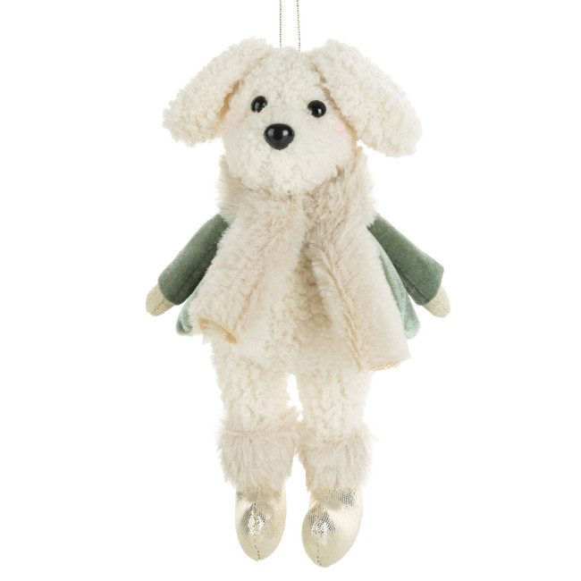 Vianočná dekorácia CHRISTMAS 559 krémová