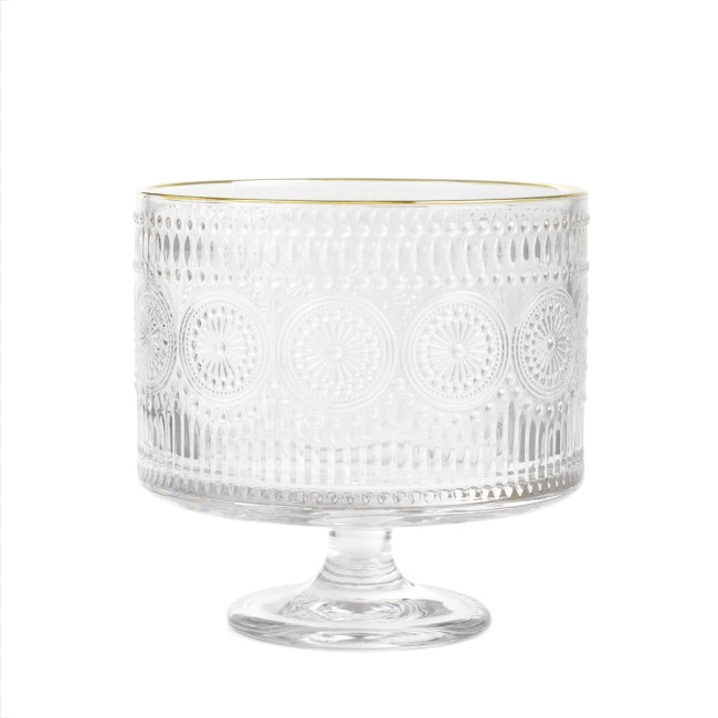 Sklenená miska BARREL so vzormi 883557