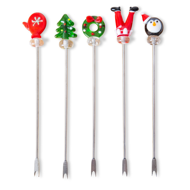 Vianočné dekoračné paličky ORKEL na jednohubky 939451 (5ks)
