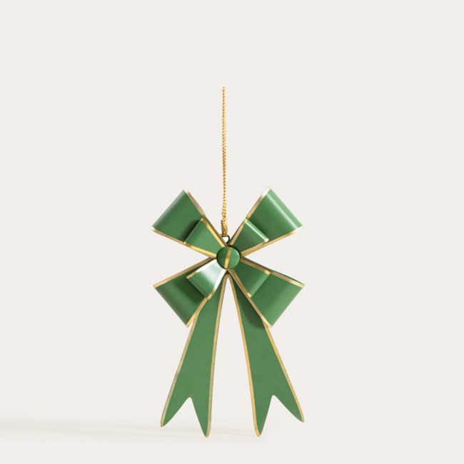 Závesná vianočná dekorácia ALESSIA mašľa 754319