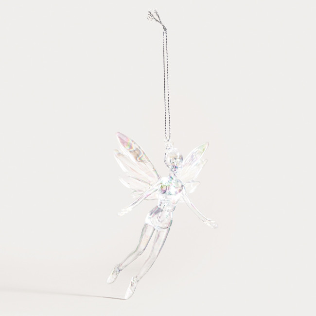 Závesná vianočná dekorácia BIJOU víla 755057