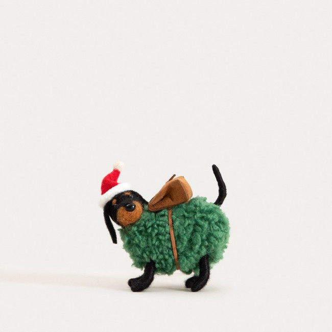 Závesná vianočná dekorácia PETTIES jazvečík 752155