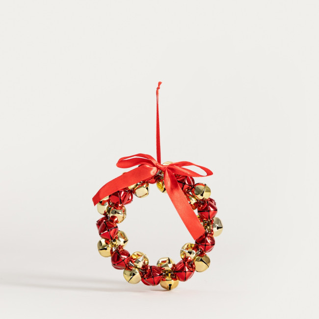 Závesná vianočná dekorácia RIJA zvončeky 755064