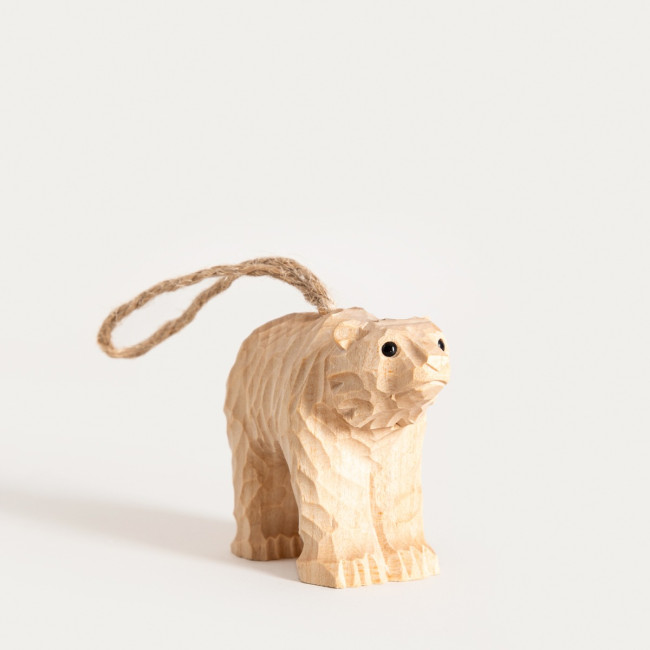 Závesná vianočná dekorácia TIRO medveď 754777