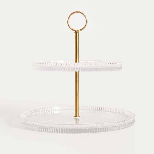 Etažér LYNN dvojposchodový 762185