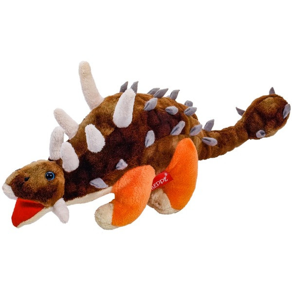 Plyšový Ankylozaur hnedo-biely 12943