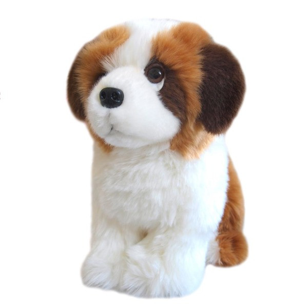 Plyšový bernardín sediaci 13473