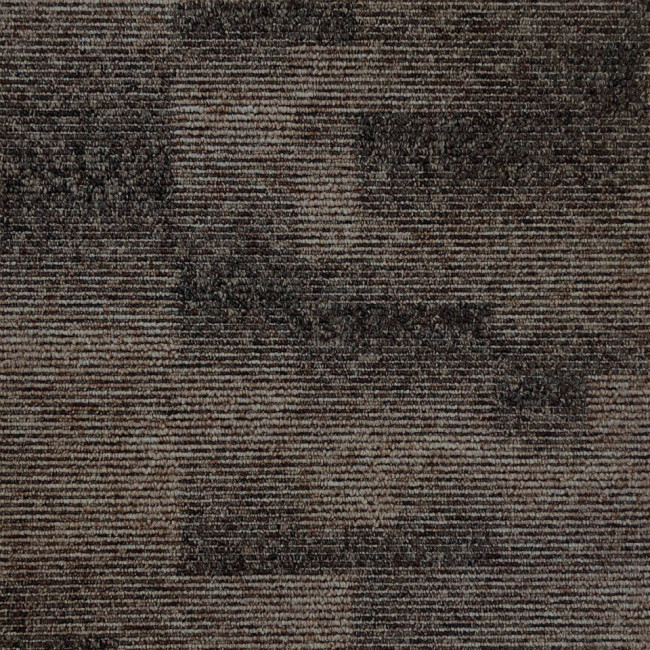 Levně Kobercové čtverce SANTO hnědé 50x50 cm