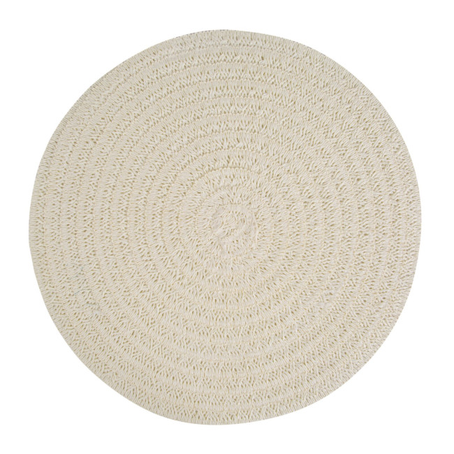 Podložka pod tanier BOHO 9 krémová (6 ks)