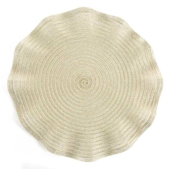 Podložka pod tanier JUNE šampanský (6 ks)