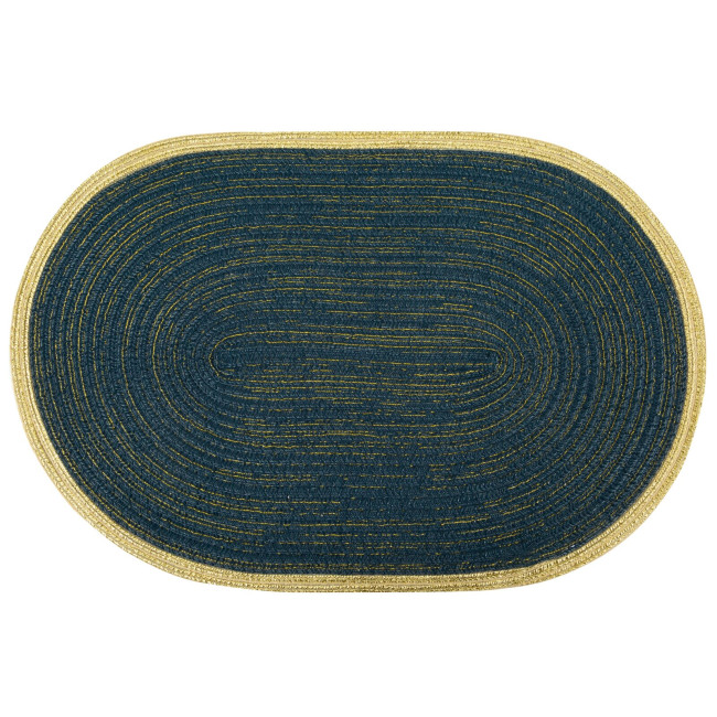 Podložka pod tanier TIRANA granátová / zlatá