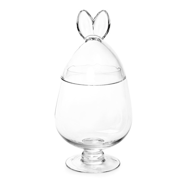 Podnos PRATA so skleneným vekom v tvare zajačích uší 845050