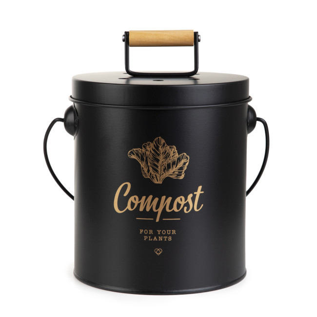 Nádoba na kompost YENNIS čierna 872988