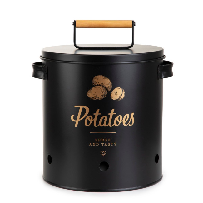 Nádoba YENNIS na zemiaky, čierna 872971
