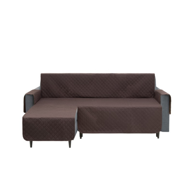 Poťah na rohovú sedačku ľavý PARIS hnedý, 240 cm