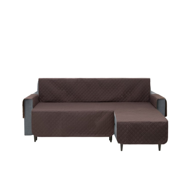 Poťah na rohovú sedačku pravý PARIS hnedý, 200 cm