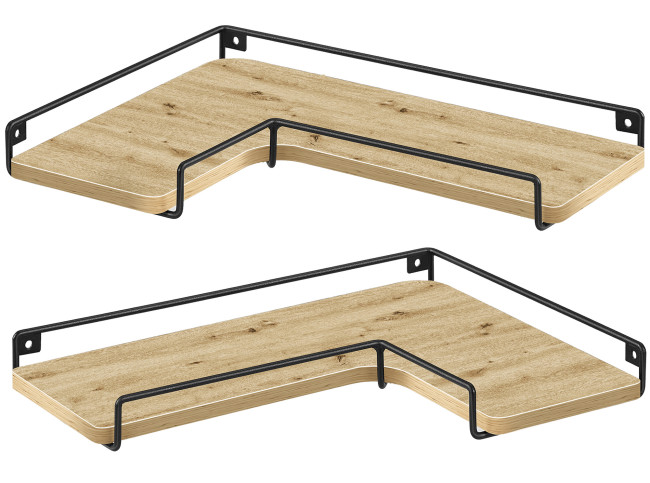 Sada dvoch rohových políc LLS831B88