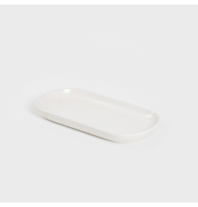 Tanier FAMELIO oválny, biely 30 cm 725500