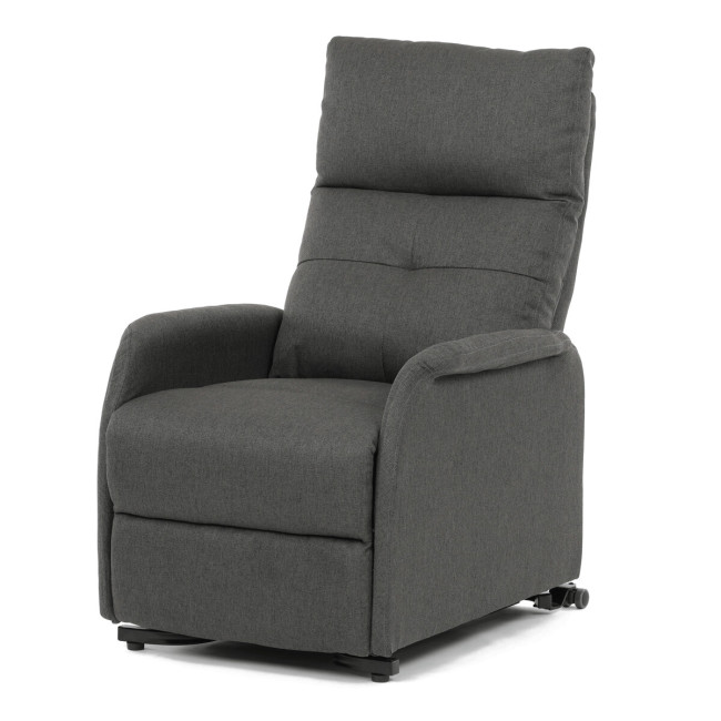Levně Polohovací křeslo šedé, elektrické TV-5482 GREY2