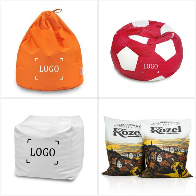 Brandované na sedacie vaky