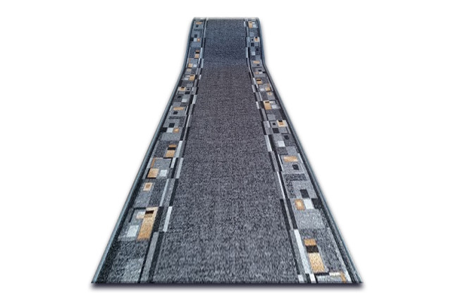 Protišmykový behúň BOMBAY sivý