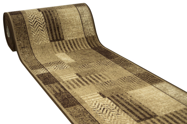 Protišmykový behúň Essenza - hnedý