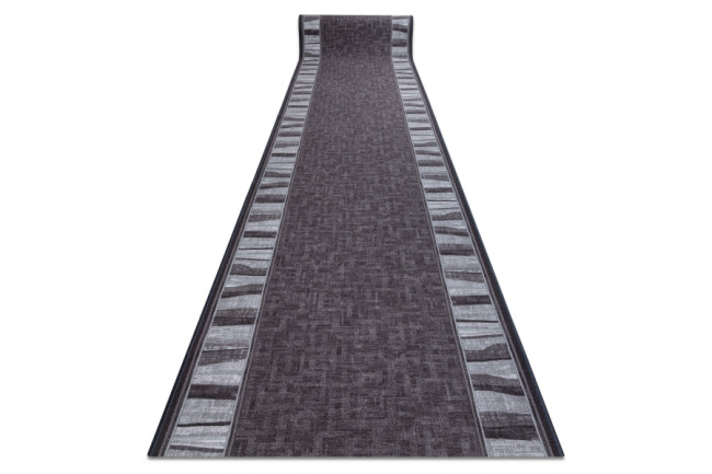 Protišmykový behúň LINEA sivý