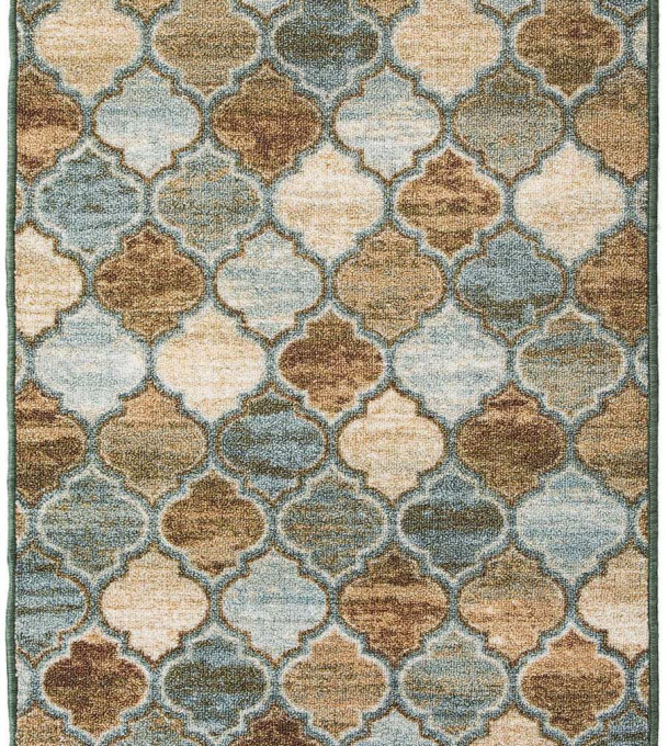 Protišmykový behúň MAROCCO smaragd