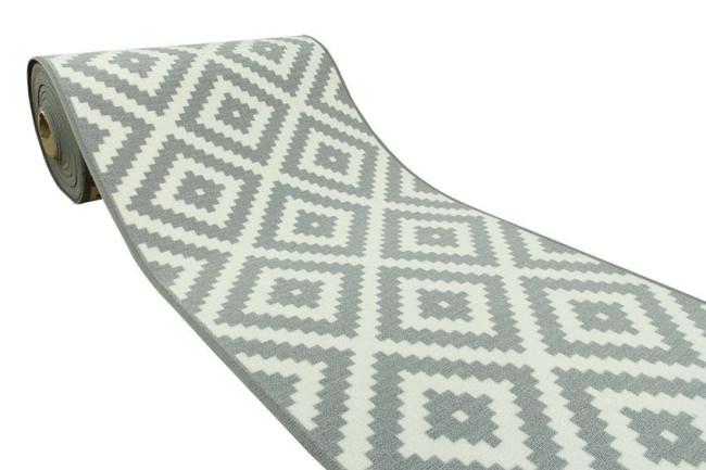 Protišmykový behúň Romby 19 - sivý