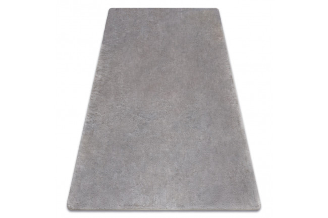 Protišmykový koberec POSH Shaggy sivý plyš