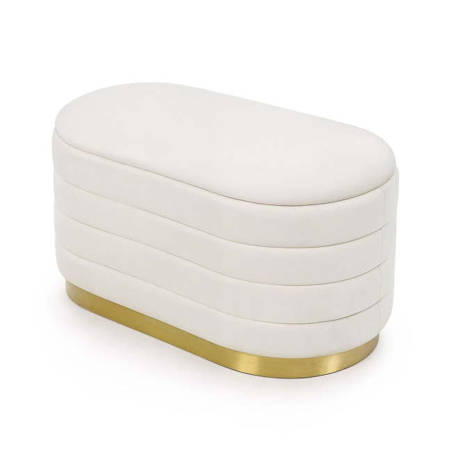 Taburetka BELLA krémová